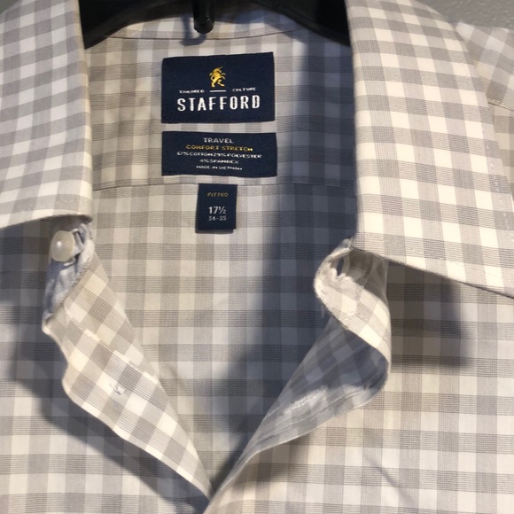Men’s Stafford Dress Shirt - Picture 2 of 2